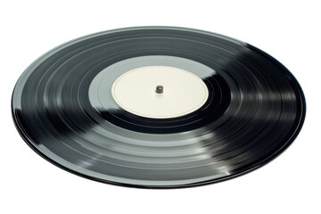 Obraz premium Classic Vinyl Record Collection for Music Lovers