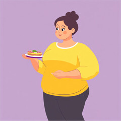 woman with a cup of coffee