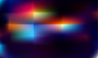 Obraz premium This vibrant abstract background features colorful mosaic patterns enhanced by light effects, creating a dynamic visual experience that draws viewers