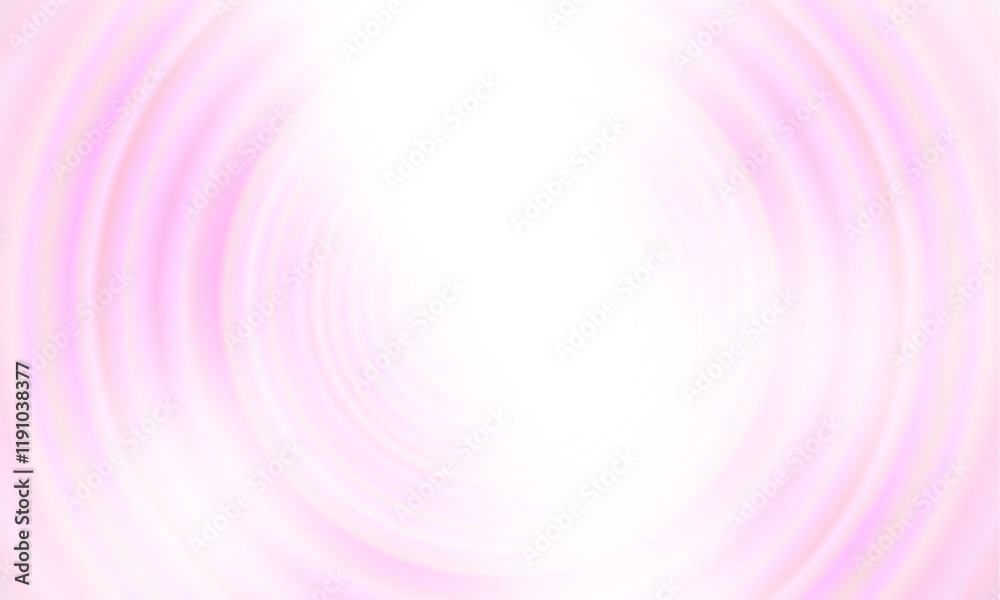 Poster Subtle and romantic pink and white concentric radial circle patterns. Abstract high resolution full frame modern bright and vibrant background