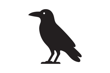 Obraz premium Crow vector silhouette artwork 