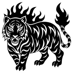 tiger illustration