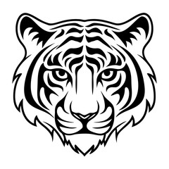 tiger head vector