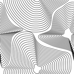 Wavy Line Seamless Pattern