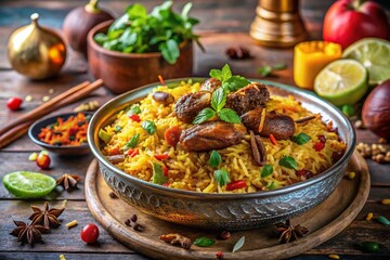 Sindhi Biryani: Aromatic Rice, Spicy Meat, and Tangy Flavors from Pakistan