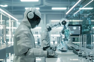 Diverse team of experts in hi tech innovation and robotics.