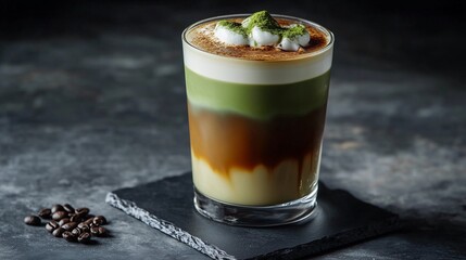 matcha espresso coffee latte