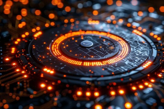 3d rendering of a digital brain featuring circuitry and artificial intelligence concepts