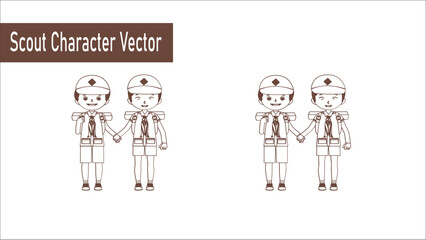 Abstract scout vector design set