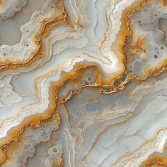 Gold white marbel effect seamless texture