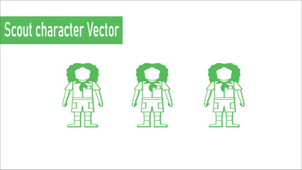 Abstract scout vector design set
