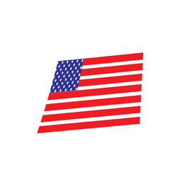 amercan flag icon graphic