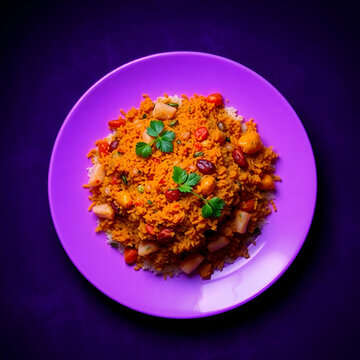 rice and vegetables