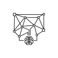 The Neural Network Outline icon forms a network.