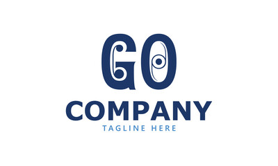 GO G go initial logo | initial based abstract modern minimal creative logo, vector template image. luxury logotype logo, real estate homie logo. typography logo. initials logo