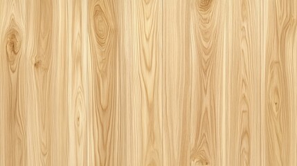 Fototapeta premium Elegant and smooth light oak wood texture featuring natural grain patterns and a matte finish for artistic backgrounds