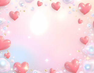 Background of lovely heart