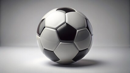 Fototapeta premium soccer ball 3D isolated 