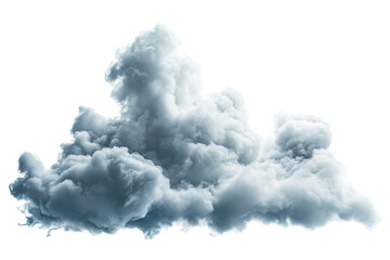 Majestic Voluminous Cloud in a Bright Sky