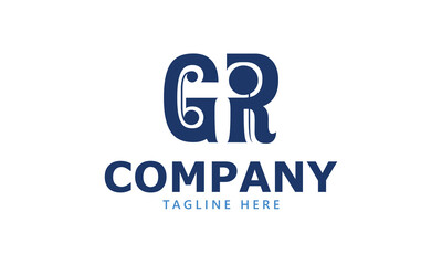 GR G gr initial logo | initial based abstract modern minimal creative logo, vector template image. luxury logotype logo, real estate homie logo. typography logo. initials logo