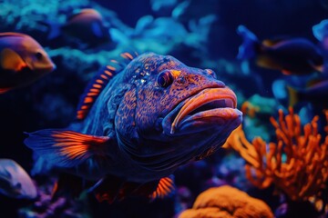 Vibrant DSLR photo showcases underwater symbiotic marine interactions