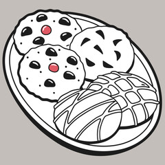 illustration of an apple