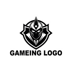A gameing logo with vector