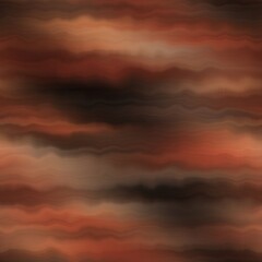 Earth strata blurry seamless pattern. Grunge ombre melange wallpaper for tie dye earthy abstract endless background. 