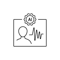 The Voice Recognition Outline icon represents speech recognition technology.