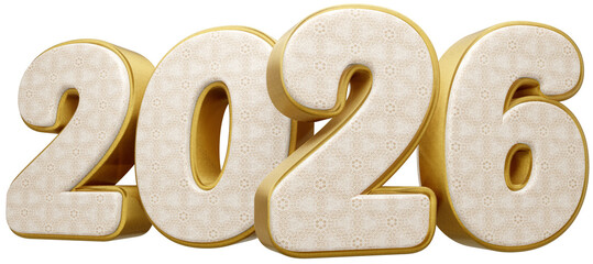 2026 com fundo transparente - Textura Tecido Renda