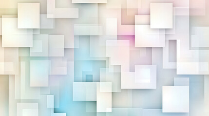 Abstract composition of colorful shapes and soft gradients.