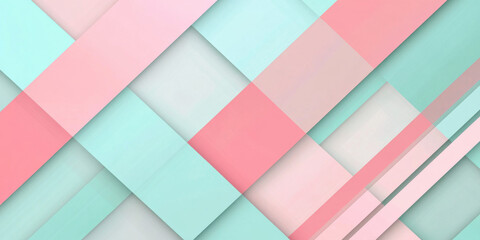 Abstract geometric background in pastel colors, perfect for design.