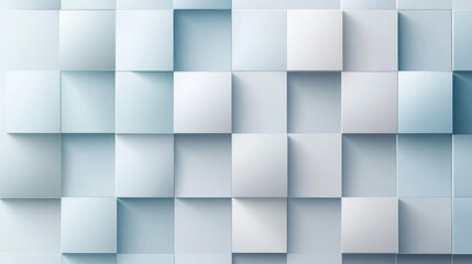 Abstract geometric pattern with soft blue and white tones.
