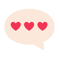 Valentine's Day Illustrations Featuring Love Symbols