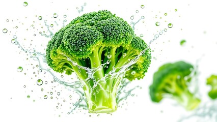 Illustrated broccoli
