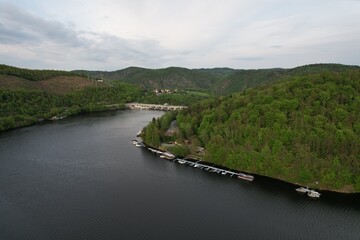 Slapy Reservoir is dam on the Vltava river in the Czech Republic, near to village Slapy. It has a...