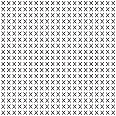 Crosses simple minimalist decorative geometrical vector pattern