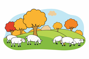 sheep and lambs