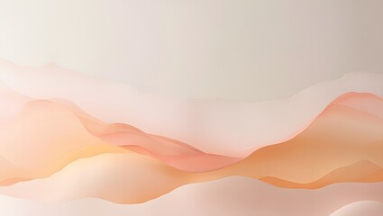 Fototapeta premium Smooth Gradient Design in Yellow, Orange, and Pink Tones – Ideal for Digital and Creative Art