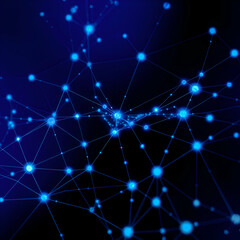 abstract background with stars