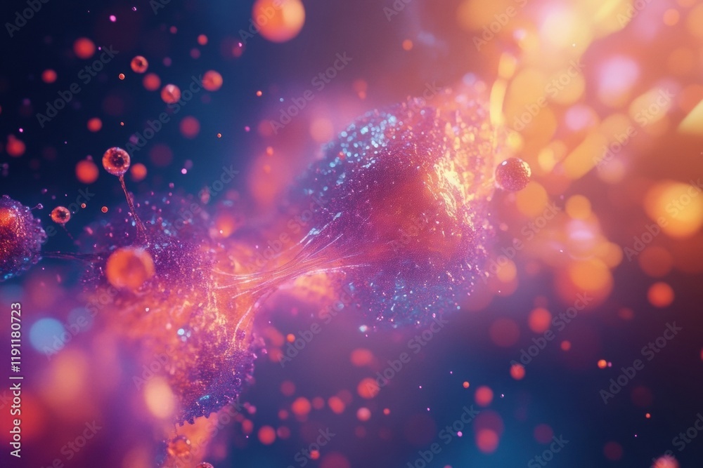 Poster viruses invade cells through complex interactions with cellular structures and processes in a vibran