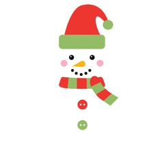 Cute Winter Snowman