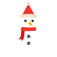 Cute Winter Snowman