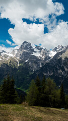 landscape of ladurns in south tyrol
