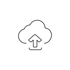 A sleek and minimalist download icon featuring a downward arrow pointing to a horizontal line. Designed in a modern, flat style with clean lines, balanced proportions. Ideal for websites, application.