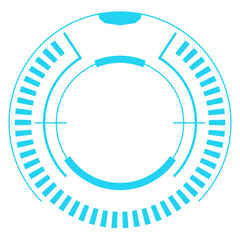 Naklejka premium Futuristic Shape Element