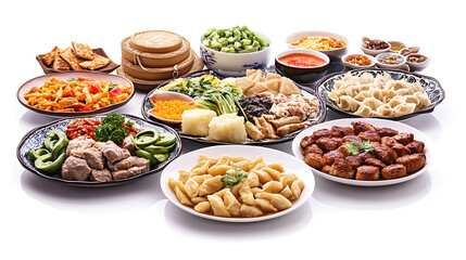 A Colorful Feast of Asian Cuisine