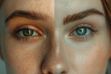 Fototapeta premium eyebrows