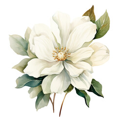 Beautiful Flower Clipart Vector Illustration - Floral Design for Graphics