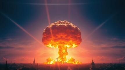 fire in the fireplace